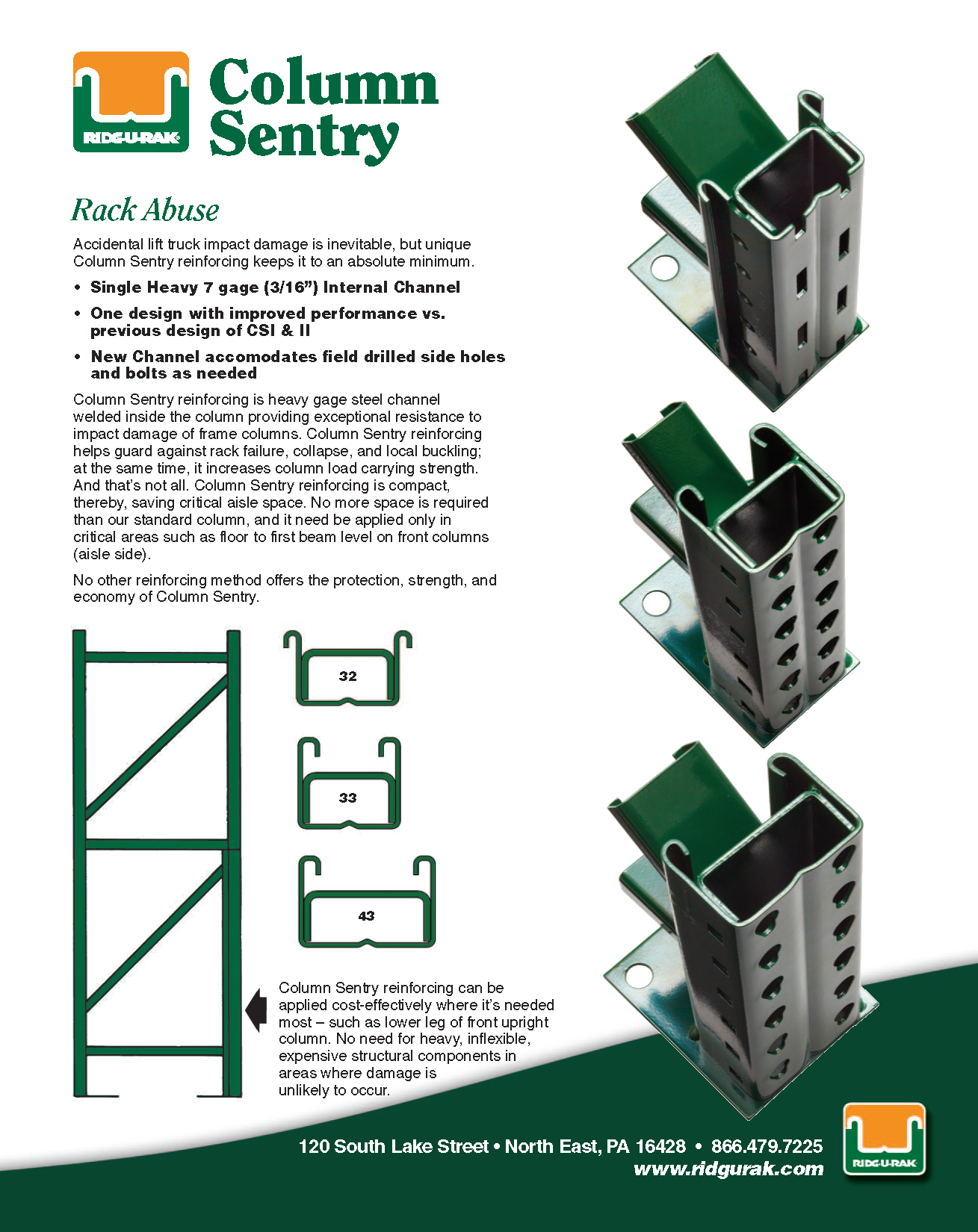 Column Sentry Reinforcement